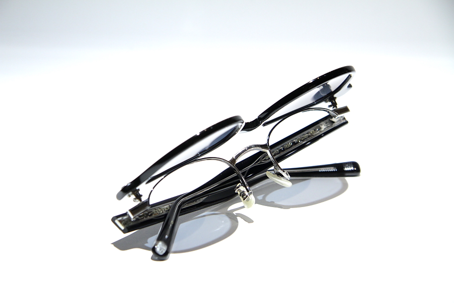 EYEVAN WEBB 跳ね上げ式 EYEVAN アイヴァン 跳ね上げ・単式メガネ Webb-FP 47size通販