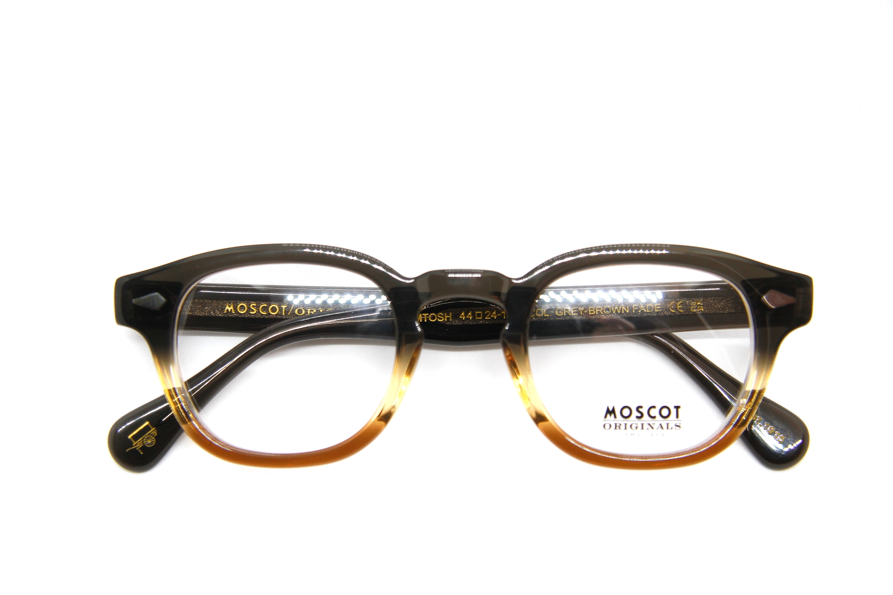 【新品未使用】MOSCOT モスコット レムトッシュ 44 鼈甲 ブラウン鼈甲