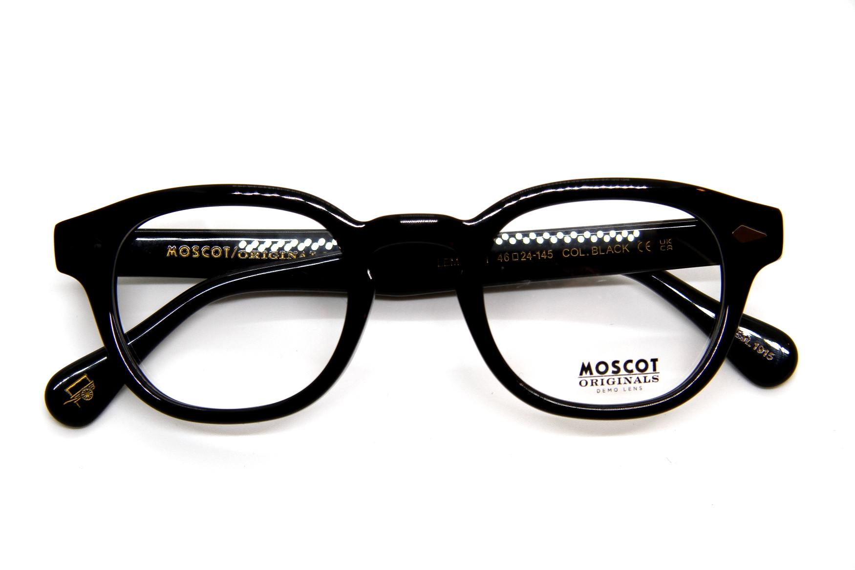 【MOSCOT】LEMTOSH 46 BLACK