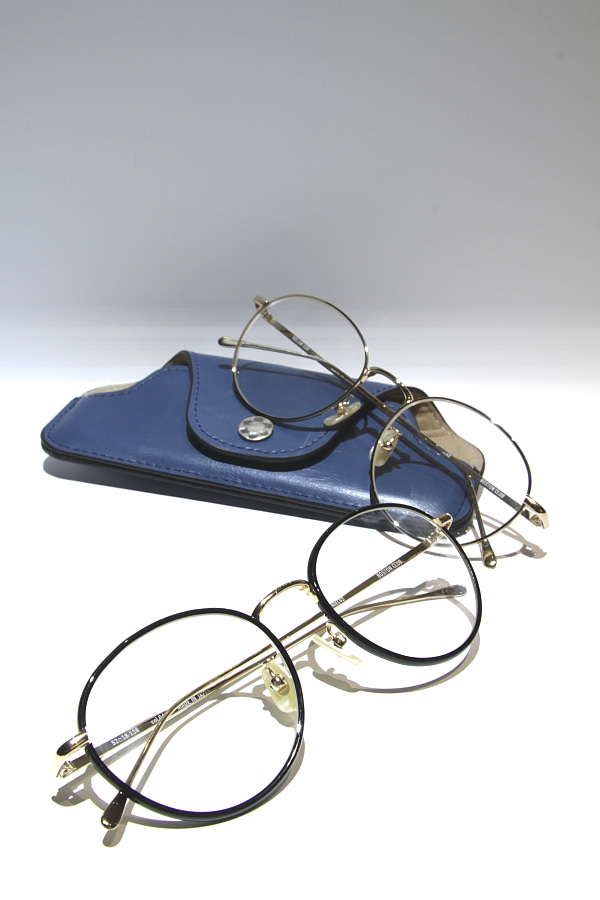  ダニエル 52  DANIEL52 メガネ クリア レンズ 丸 めがね 眼鏡 伊達 UV加工 シルバー 合金 メンズ レディース 日本製 アイウェア ケース付き